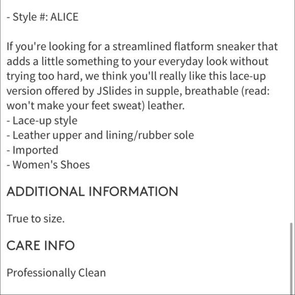 J/Slides Alice Sneaker
